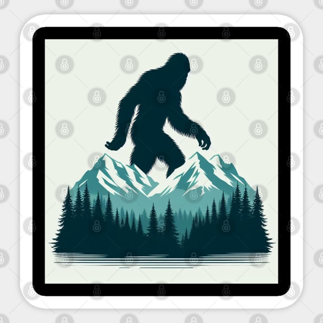 Bigfoot Sticker by DarkWave